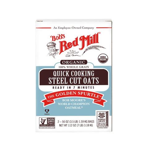 bob's organic cooking steel cut oats 2-boxes|bob's red mill steel cut oats.